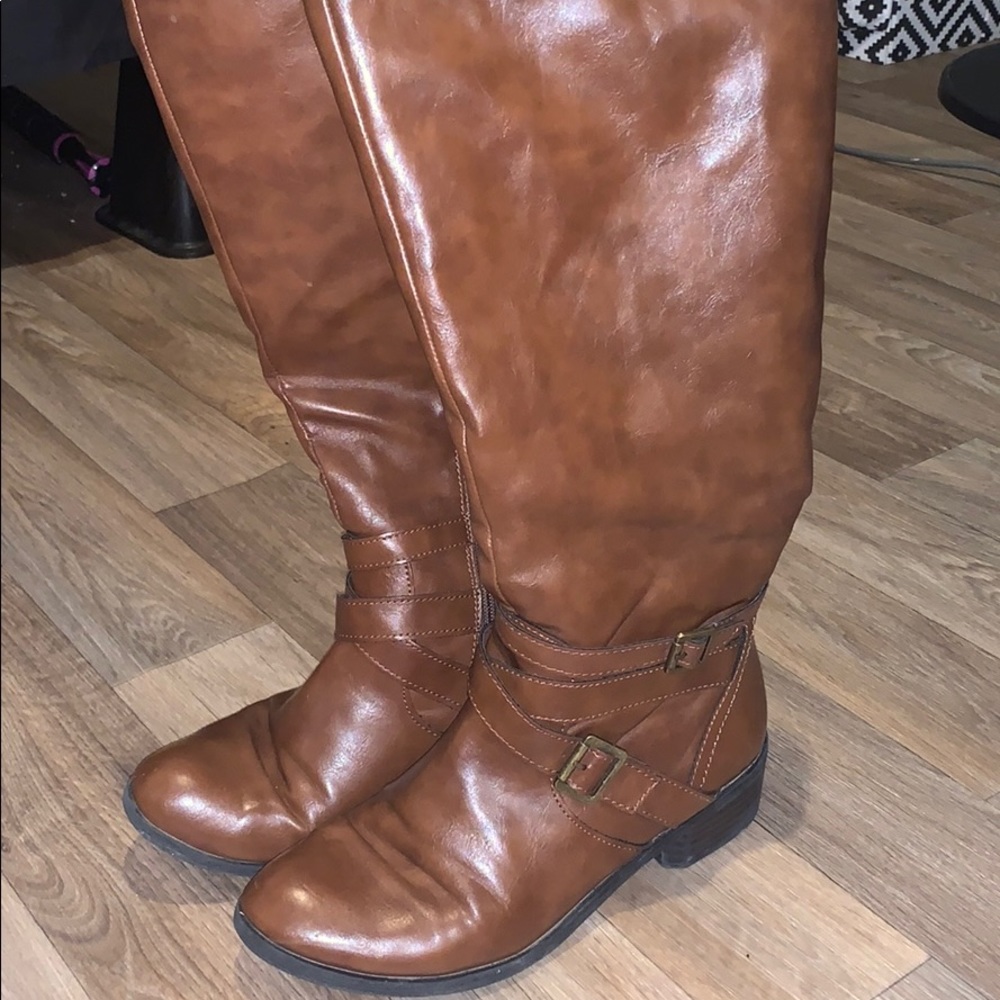 Knee High Boots (Wide Leg)